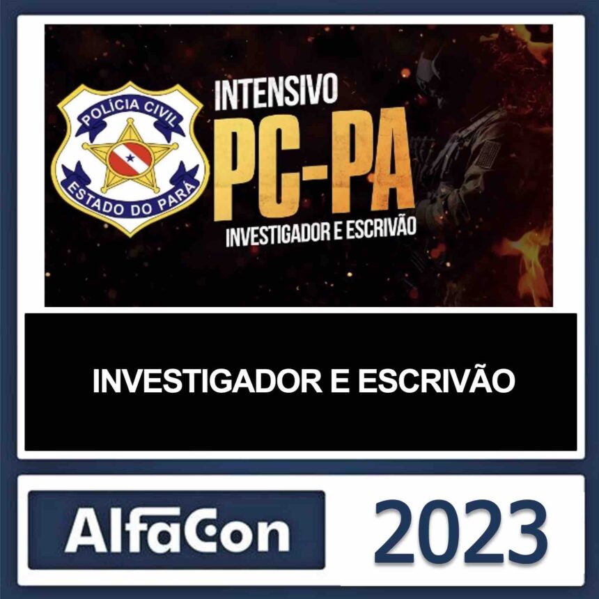 Rateio Pc Pa Investigador E Escriv O Alfacon Rateio Cursos