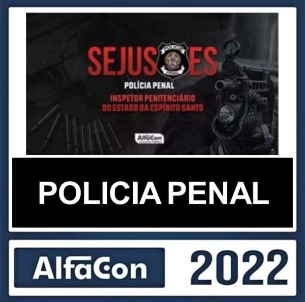 Concurso SEJUS ES - Policia Penal ES - Português 