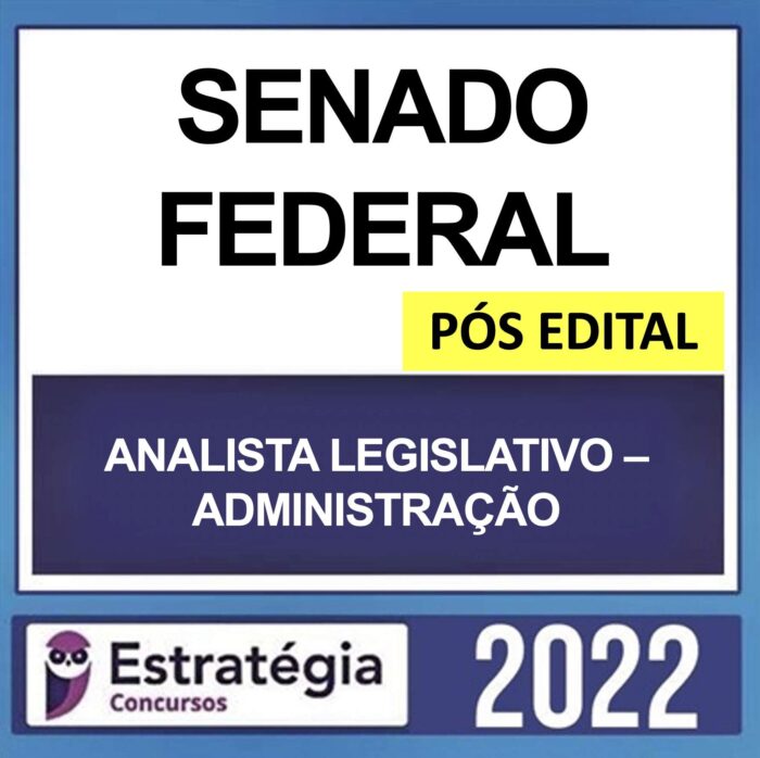 rateio senado federal analista legislativo processo legislativo esrtategia pos edital 2022