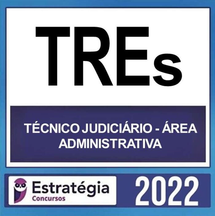 rateio tres tecnico judiciario area administrativa estrategia