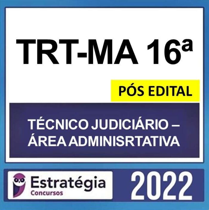 rateio trt ma pos edital 2022