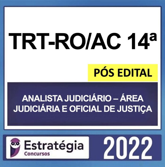 rateio trt ro ac estrategia pos edital