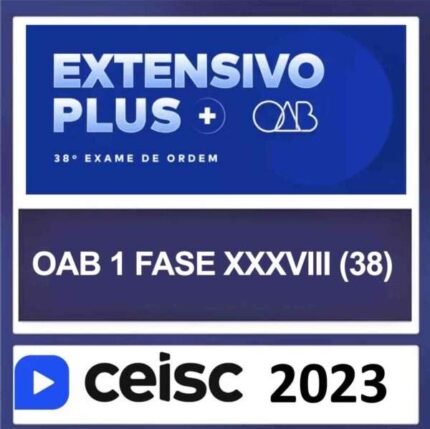 Curso OAB 1ª Fase 40 (Acesso Total) Cers 2023 - Rateios de Cursos