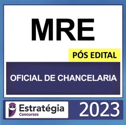 RATEIO MRE OFICIAL DE CHANCELARIA PÓS EDITAL ESTRATEGIA 2023