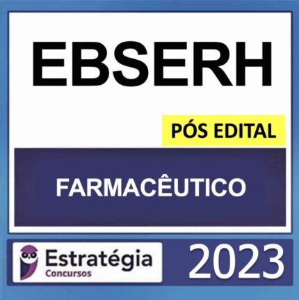 Rateio EBSERH Pós Edital Farmacêutico Estratégia 2023