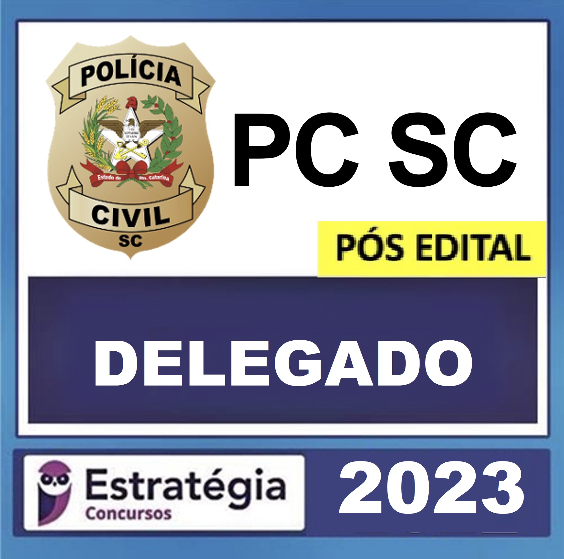 delegado de policia 2023 pre edital Curso Concurso Preparatório