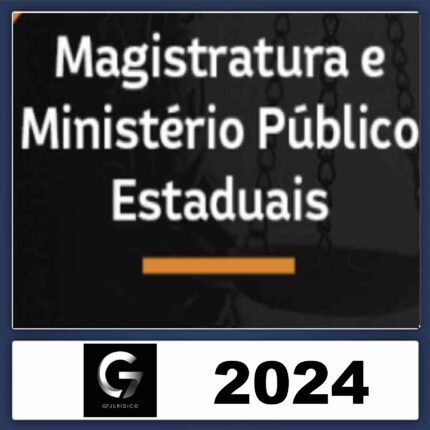 RATEIO MAGISTRATURA E MINISTÉRIO PÚBLICO ESTADUAL G7 2024 (JUIZ E MPE)