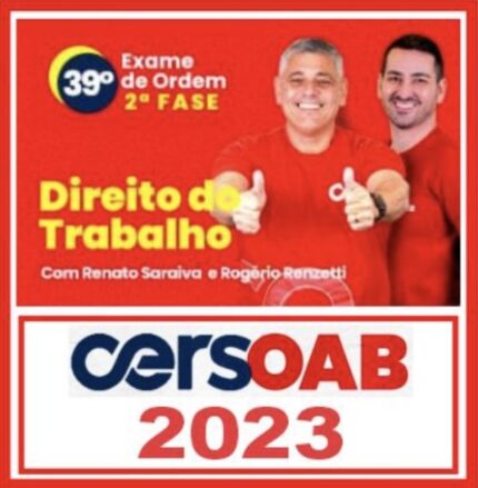 Rateio 2 Fase Direito do Trabalho Cers OAB 39 Exame