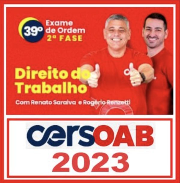 Rateio OAB 39º Exame (XXXIX) - 1ª Fase - Acesso Total - 2023 - CERS