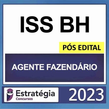 Rateio ISS BH Agente Fazendário Pós Edital Estratégia 2023