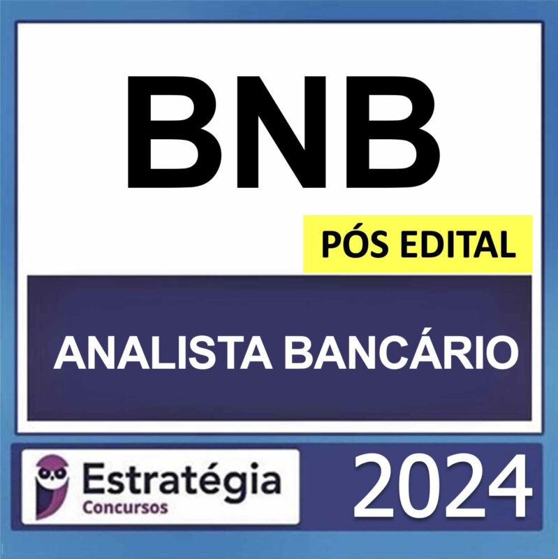 Rateio BNB Pós Edital Analista Bancário Estratégia 2024