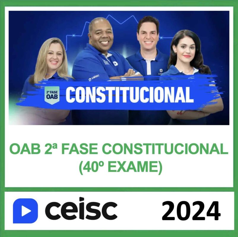 Rateio 2 Fase Direito Constitucional OAB 40 Exame Ceisc 2024