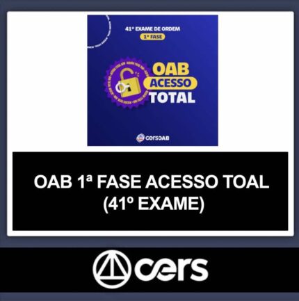 Rateio OAB 1 Fase 41 Cers – Acesso Total