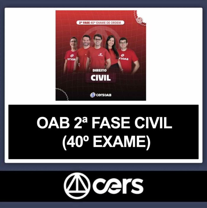 Rateio 2 Fase Civil OAB 40 Cers