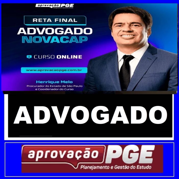 RATEIO ADVOGADO DA NOVACAP - RETA FINAL - PÓS EDITAL - APROVAÇÃO PGE 2024