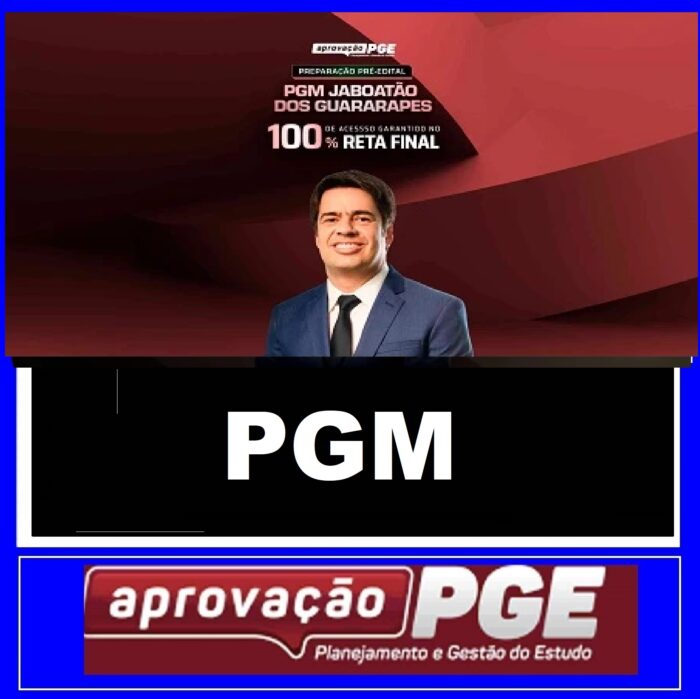 RATEIO PGM - JABOATÃO DOS GUARARAPES - APROVAÇÃO PGE 2024