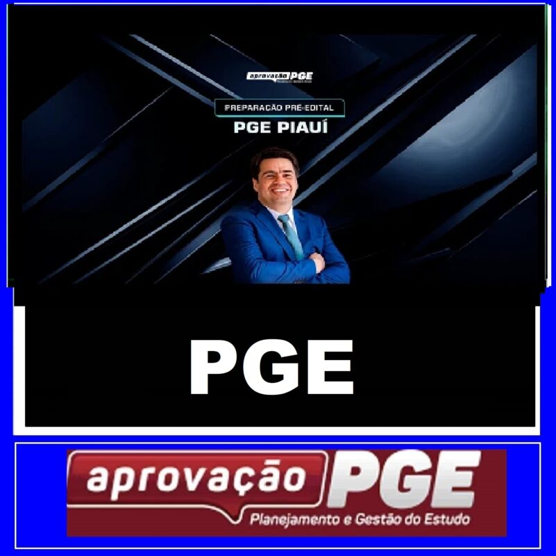 RATEIO PROCURADOR PIAUÍ - PGE PI - PREPARAÇÃO PRÉ EDITAL - APROVAÇÃO PGE 2024