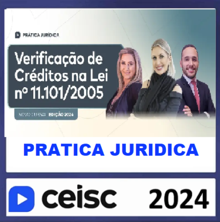 RATEIO VERIFICAÇÃO DE CREDITO NA LEI Nº 11.1012005 - PRATICA CEISC 2024