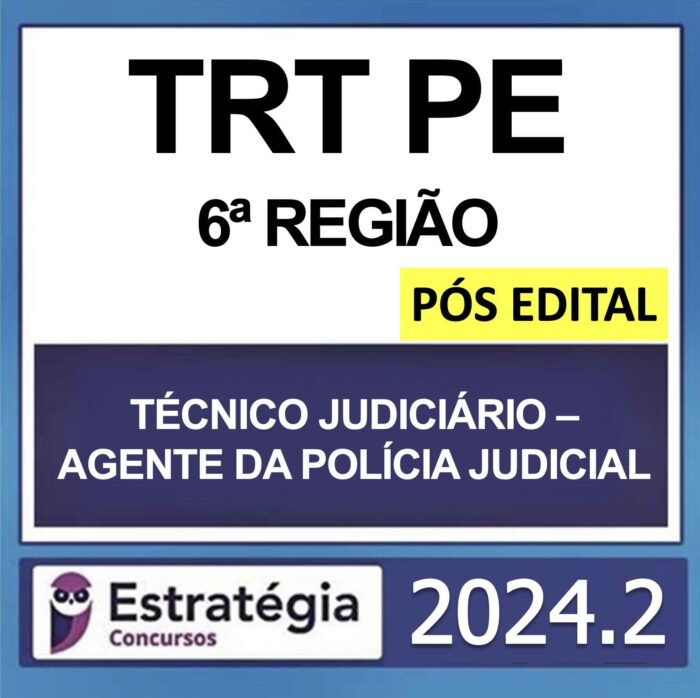 rateio-trt-pe-tecnico-agente-policial-judicial-estrategia.