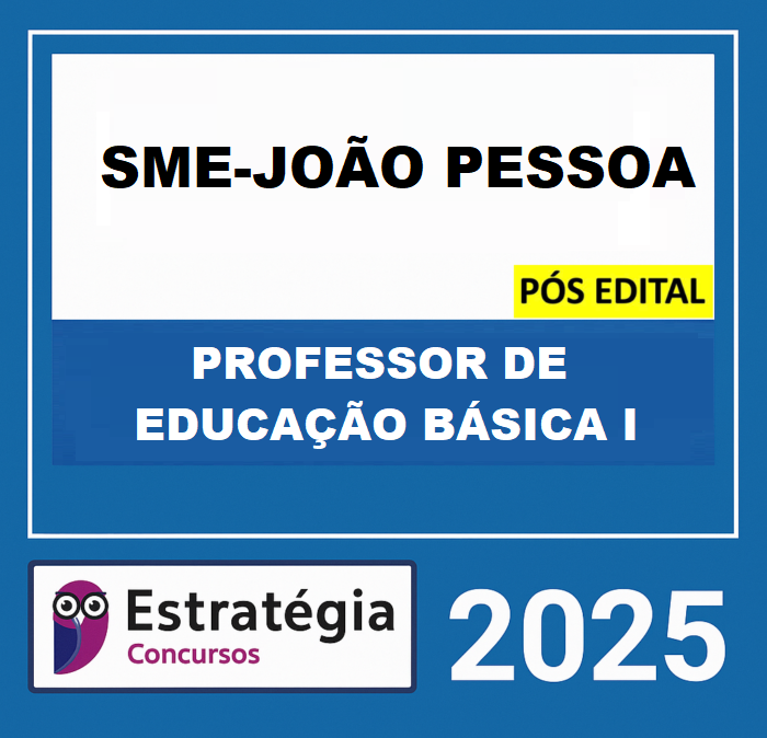 RATEIO-SME-JOAO-PESSOA-POS-EDITAL-PROFESSOR-DE-EDUCACAO-BASICA-I-ESTRATEGIA-2025.png