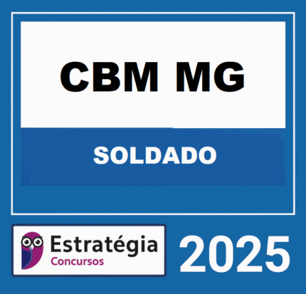 RATEIO CBM MG (SOLDADO COMBATENTE) – ESTRATÉGIA 2025 
