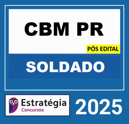 RATEIO CBM PR PÓS EDITAL SOLDADO ESTRATEGIA 2025