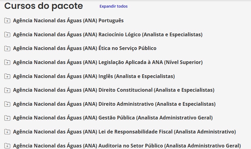 AGÊNCIA NACIONAL DE ÁGUAS (ANA) (ANALISTA ADMINISTRATIVO GERAL) – ESTRATÉGIA 2025 1 AGÊNCIA NACIONAL DE ÁGUAS (ANA) (ANALISTA ADMINISTRATIVO GERAL) – ESTRATÉGIA 2025