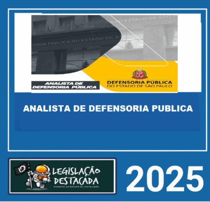 RATEIO DPE SP (ANALISTA) LEGISLAÇÃO DESTACADA 2025