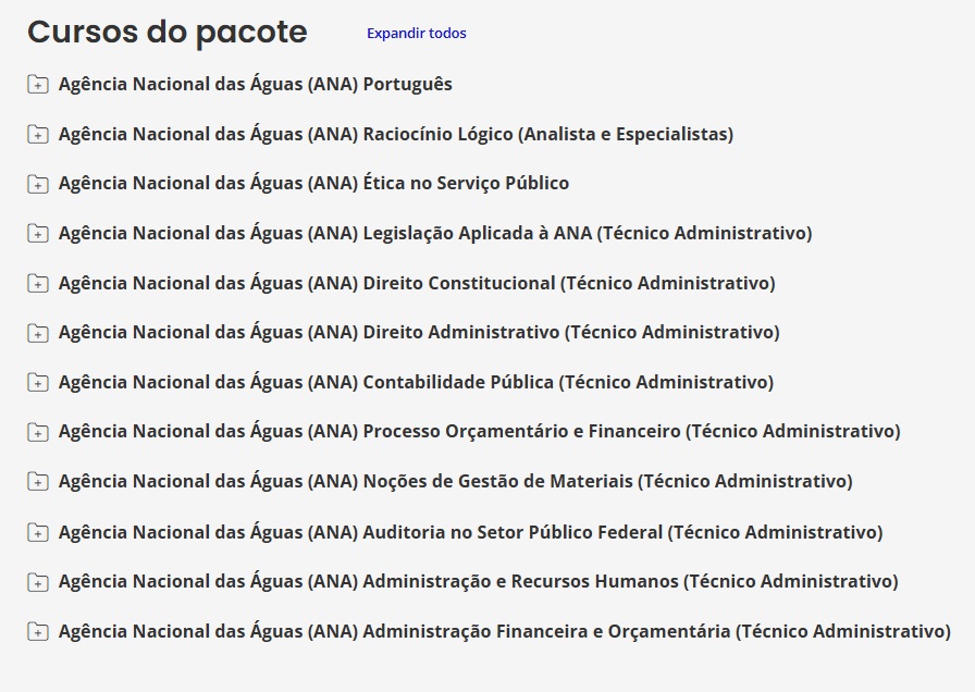 AGÊNCIA NACIONAL DE ÁGUAS (ANA) (TÉCNICO ADMINISTRATIVO) – ESTRATÉGIA 2025 1 rateio AGÊNCIA NACIONAL DE ÁGUAS (ANA) (TÉCNICO ADMINISTRATIVO) – ESTRATÉGIA 2025
