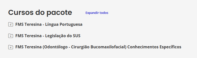 rateio FMS TERESINA (ODONTÓLOGO - CIRURGIÃO BUCOMAXILOFACIAL) – ESTRATÉGIA 2025