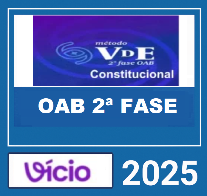Rateio OAB 2ª FASE 44 (CONSTITUCIONAL) MÉTODO VDE