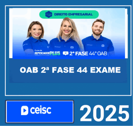 Rateio OAB 2ª FASE 44 EXAME – (DIREITO EMPRESARIAL) – CEISC 2025