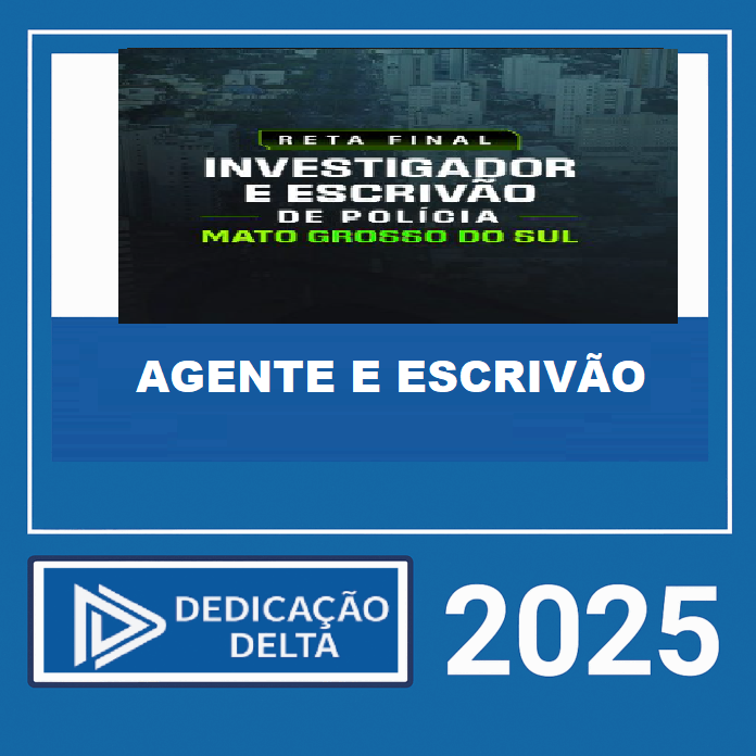 Rateio PC MS RETA FINAL ( INVESTIGADOR E ESCRIVÃO DE POLÍCIA) MATO GROSSO DO SUL