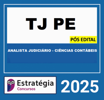 Rateio TJ-PA PÓS EDITAL (ANALISTA JUDICIÁRIO - CIÊNCIAS CONTÁBEIS ) ESTRATEIGA 2025