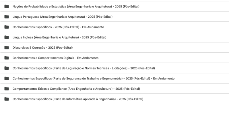 CAIXA ECONÔMICA FEDERAL – CEF PÓS-EDITAL (ENGENHEIRO CIVIL) – ESTRATÉGIA 2025