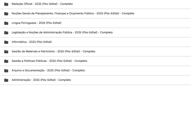 RATEIO UNIPAMPA PÓS-EDITAL (ASSISTENTE EM ADMINISTRAÇÃO) – ESTRATÉGIA 2025