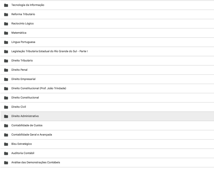 SEFAZ-RS (Auditor Fiscal da Receita Estadual) – Estratégia 2025