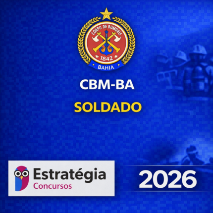 CBM-BA – SOLDADO – ESTRATÉGIA CONCURSOS – 2026