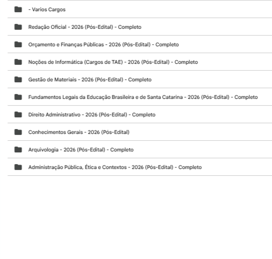 SED-SC PÓS-EDITAL (ANALISTA TÉCNICO ADMINISTRATIVO II) – ESTRATÉGIA CONCURSOS – 2026 1 RATEIO SED SC POS EDITAL ANALISTA TECNICO ADMINISTRATIVO II – ESTRATEGIA 2026
