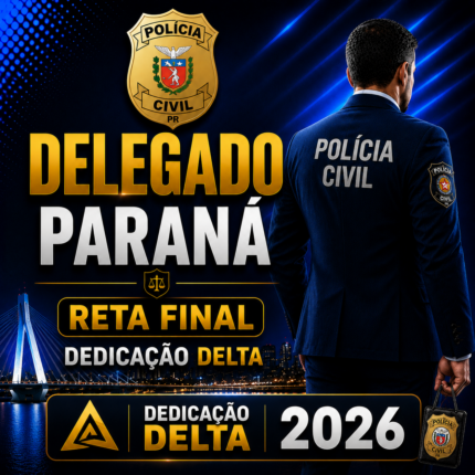 RETA FINAL DELEGADO PARANÁ – DEDICAÇÃO DELTA 2026