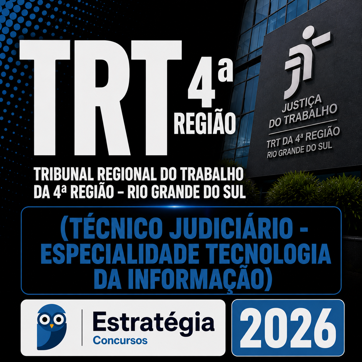 RATEIO TRT 4ª REGIÃO (TÉCNICO JUDICIÁRIO – ESPECIALIDADE TECNOLOGIA DA INFORMAÇÃO) – ESTRATÉGIA 2026 TRT 4ª REGIÃO (TÉCNICO JUDICIÁRIO – ESPECIALIDADE TECNOLOGIA DA INFORMAÇÃO) – ESTRATÉGIA 2026 - Imagem 1