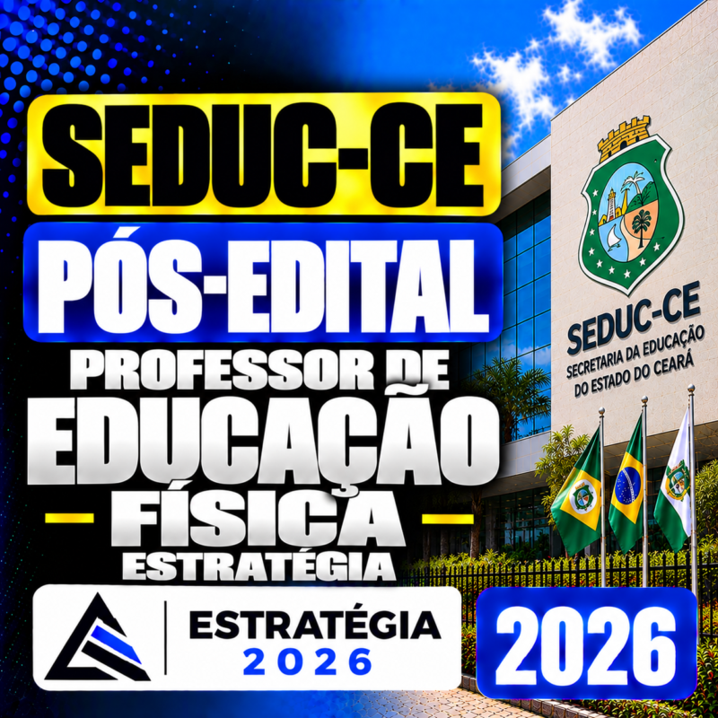 Poster SEDUC CE Educacao Fisica 2026